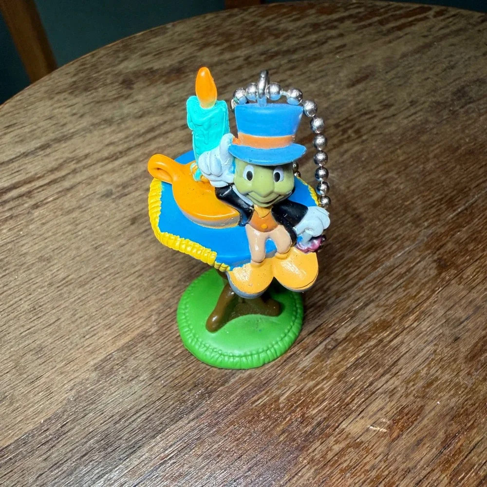 Vtg 2002 Disney Jiminy Cricket Mickey's Christmas Carol Holiday Clip On Figure